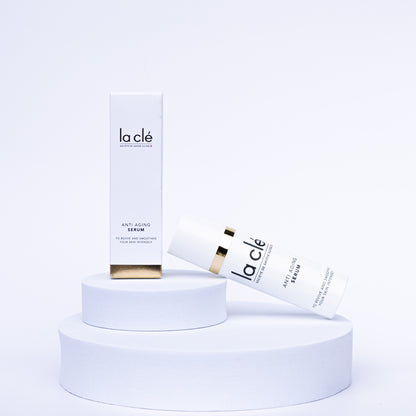 Anti Aging Serum Natur Kosmetik Front Flasche Verpackung