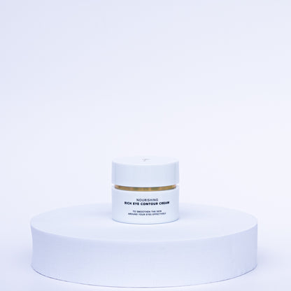 Nourishing Rich eye contour cream Natur Kosmetik Back Product