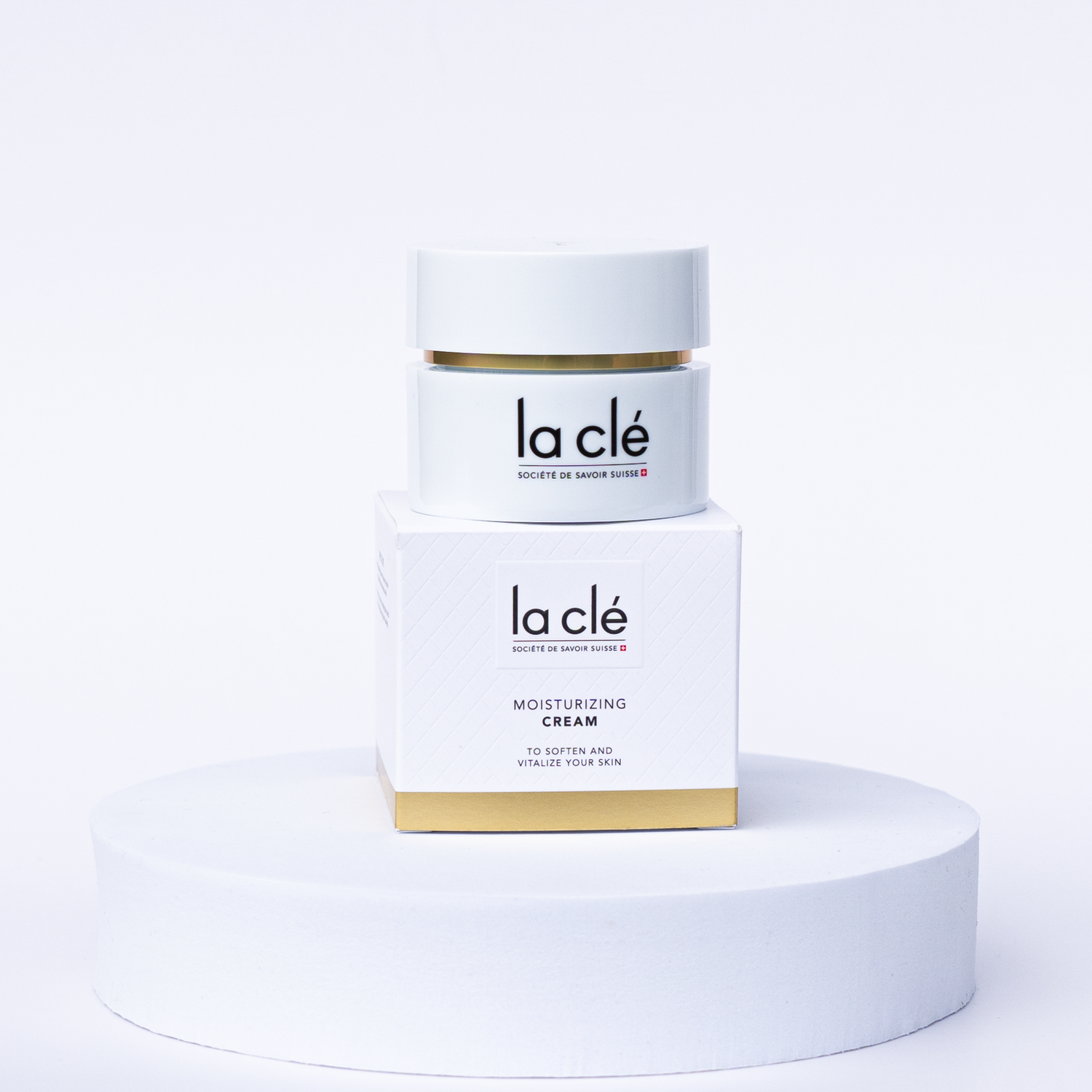 Moisturizing Cream Natur Kosmetik Front Produkt und Verpackung